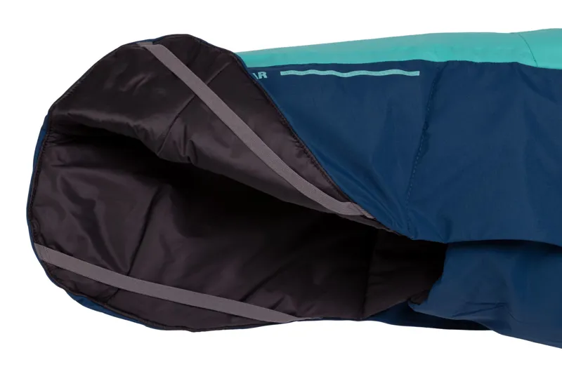 Ruffwear Vert Dog Jacket in Aurora Teal-2